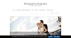 Desktop Screenshot of hochzeitsfotografie.eu