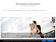 Tablet Screenshot of hochzeitsfotografie.eu